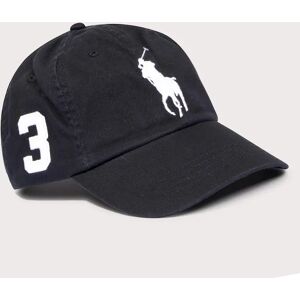 Polo Ralph Lauren Men's Big Pony Chino Baseball Cap - Rl Black - Size: ONE size