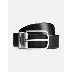 Men's BOSS Orange Owen-B Mens Reversible Leather Belt - Black - Size: ONE size