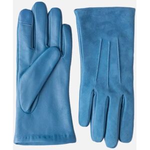 Lakeland Leather Women's Hesket Suede Gloves - Teal Suede Leather - Size: SMALL