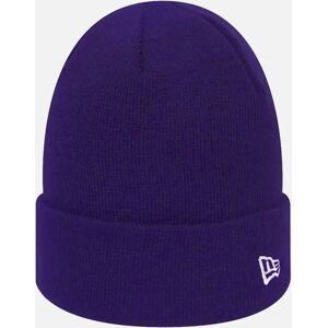 New Era Unisex Adult Flag Knitted Beanie - Purple - Size: ONE size