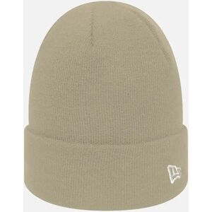 New Era Unisex Adult Flag Knitted Beanie - Cream - Size: ONE size