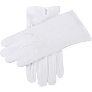 Dents Savoy Men's Cotton Glove WHITE XL