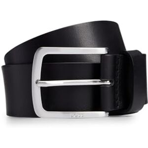 Hugo Boss BOSS Mens Jor-V Sz40 Italian-leather belt with logo-engraved buckle