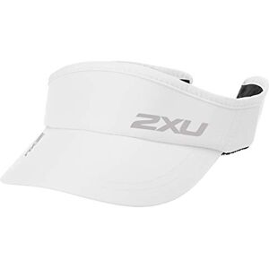 2XU Run Visor White