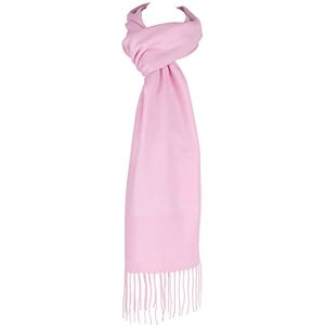 Hat To Socks Super Soft Classic Plain Winter Scarf for Men and Women (Pink)