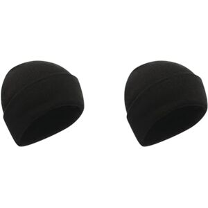 Regatta Men's Axton Beanie Plain Beanie, Black (Black), (Manufacturer Size:One Size) (Pack of 2)