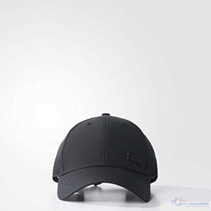 adidas Men Classic Six-Panel Lightweight Metal Cap - Black/Black/Black, OSFM