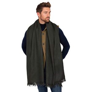 likemary Mens Scarves Winter - Multi-Use Wool Blanket Scarf Large & Cosy - Travel Wrap - Handmade Gift for Men - Camo Green Scarf