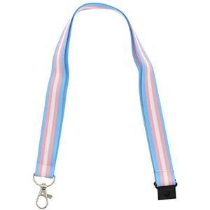 Zac's Alter Ego Transgender Accessories - Flag Bracelet Lanyard Face Paint Badge Whistle Glasses Braces Umbrella Belt...