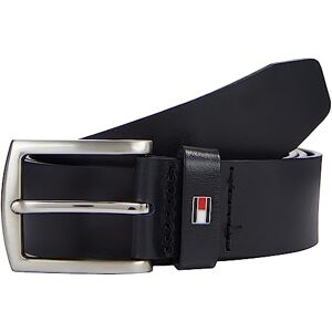 Tommy Hilfiger Men New Denton 3.5 Belt Leather, Blue (Midnight), 115