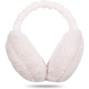 Draftor Women Earmuffs,Winter Ear Muffs Adjustable Faux Fur Ear Warmer Warm Windproof Plush Earmuffs Foldable For Men Girl Thanksgiving