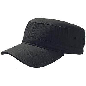 Atlantis Army Military Cap (One Size) (Black)