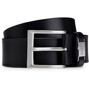 Hugo Boss BOSS Mens Connio Branded-keeper belt in Italian leather