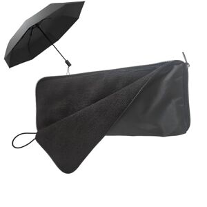 Niktule Folding Umbrella Carrying Bag Chenille Hand Drying Towels with Zipper - Super Absorbent Umbrella Bag, Quick-Drying Hand Towels for Travel, Work, School