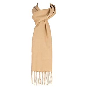 Hat To Socks Super Soft Classic Plain Winter Scarf for Men and Women (Beige)