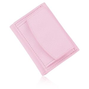Giantree Women Trifold Small Wallet with Coin Compartment, Compact Soft Leather Purse Credit Card Holder Wallet Mini Pocket Coin Purse for Girls and Ladies Fashion Wallet(Pink)