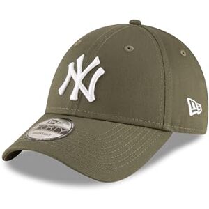 New Era New York Yankees 9forty Adjustable Cap League Essentials Olive Med - One-Size