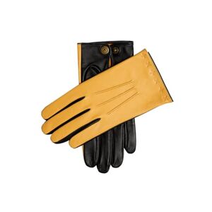 Dents The Suited Racer x Touchscreen Leather Embossed Gloves CORK/BLACK M