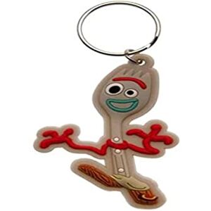 Disney RK38897C Rubber Keychain, Multi-Colour, 4.5 x 6cm