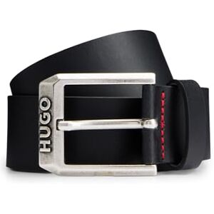 Hugo Boss Mens Gelio-C Sz40 Leather belt with logo pin buckle