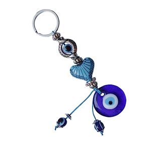 VALICLUD Blue Eye Beads Key Miss Glass