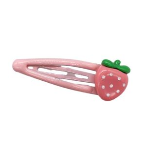 PANFHGFG Snap Clip Girls Kid Hairpins Ladies Headpieces HairPin Hair Clips Strawberry Non-slip Hairpins Snap Hairpins Strawberry Hair Accessories Baby Girl