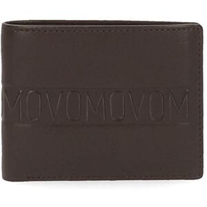 Movom Ribbon Horizontal wallet with purse Brown 11x8,5x1 cms Leather