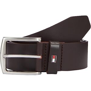 Tommy Hilfiger Men New Denton 4.0 Belt Leather, Brown (Testa Di Moro), 85