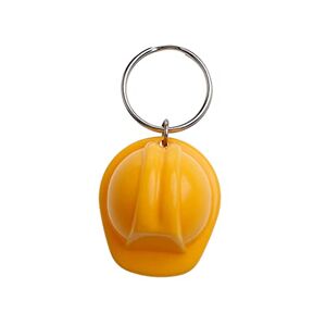 Abcsweet Keychain Pendant Hard Hat Keychain Keyring for Men Women Plastic Safety Helmet Shape Keychain Bag Pendant Charm Accessories Jewelry