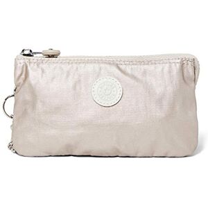 Kipling Women'S Creativity L Wallet ,Silver (Metallic Glow) ,18.5x11x1.5 Centimeters (B X H X T)