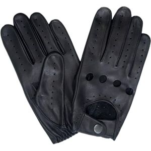 M&h Since1978 TLG Men Top Leather Gloves, (Small), Black