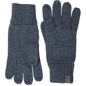 Mountain Warehouse Compass Knitted Men’s Gloves - Feels Soft, Warm & Cosy with Knitted Melange Design - Great for Everyday Use in Navy