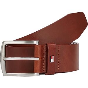 Tommy Hilfiger Men New Denton 4.0 Belt Leather, Brown (Dark Tan), 115