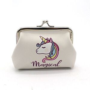 Unicorn Magical Purse Clip Purse Rainbow Girls Coin Money Bag Gift (Gifts & Goodies) UK Seller