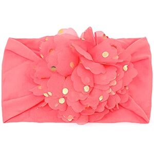 UIFLQXX Newborns Headbands Boys Girls Floral Hairband Headwear Toddler Headband Solid Nylon Hairband Girl Kids Care Hair Accessories (M, One Size)