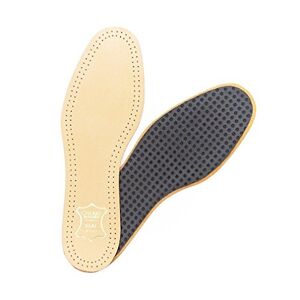 Cherry Blossom Premium Mens Leather Active Comfort Insole Pcinsle Natural 8 Uk