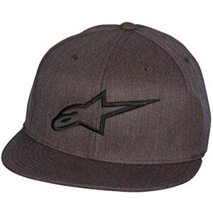 Alpinestars Men's Ageless Flat HAT Baseball Cap, Grey (Charcoal Heather/Black 1910), Large (Size: LXL)