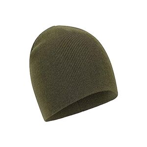 Mountain Warehouse St Anton Winter Beanie - Lightweight Cap, Compact - for Travelling Dark Green
