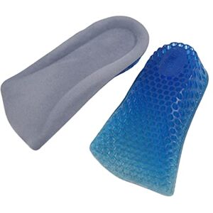 minkissy 1 Pair Silicone Shoes Insole Men Shoe Insoles Heel Insoles Plug-in Orthotic Insoles Honeycomb Insole Boot Insoles Lifting Insoles Womens Insoles Invisible Protection Pad