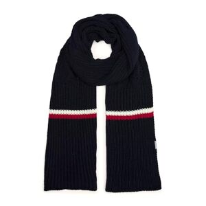Tommy Hilfiger Mens 'Monotype' Chunky Knit Scarf (Space Blue) One Size