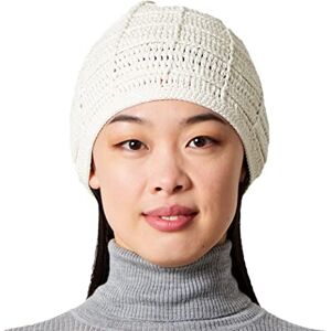 Casualbox CHARM Mens Summer Beanie Cotton - Womens Crochet Slouch Cap Hand Made Chemo Hat Ivory