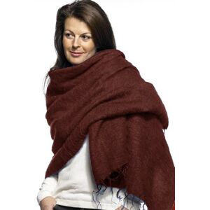 Scarf / Wrap - Chocolate Brown / Brown - 100% Fair Trade Yak Cotton Shawl