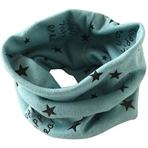 Koly Autumn Winter Baby Girl Boy Collar Scarf Cotton O Ring Neckerchief Scarves (Green)