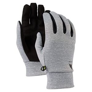 Burton Men's Touch N Go Gloves, Gray Heather, XS UK