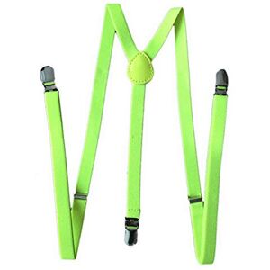 YiyiLai Adjustable Elastic Y Back Suspenders for Men Women Children With Strong Metal Clips Braces