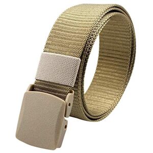 Shffuw Cowboy Belt Travel Belt Hidden Pocket Cashsafe Wallet Belt Wade Belt (Gold, One Size)