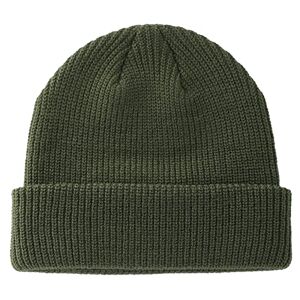 Decentron Classic Men's Warm Winter Hats Thick Knit Cuff Beanie Cap Daily Beanie Hat (Army Green)