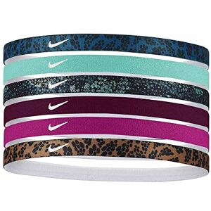 Nike Unisex Adult Headbands Printed Hair Bands, Marina/Washed Teal/Washed Teal, One Size