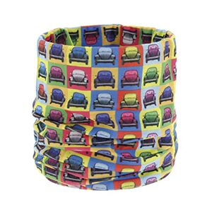 BRISA VW Collection - Volkswagen Unisex Tube Scarf Bandana Neck Gaiter Multifunctional Mouth Nose Protection Beetle Design (Multicolor)