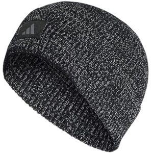 adidas Unisex COLD.RDY Reflective Running Beanie, black/REFLECTIVE SILVER, L